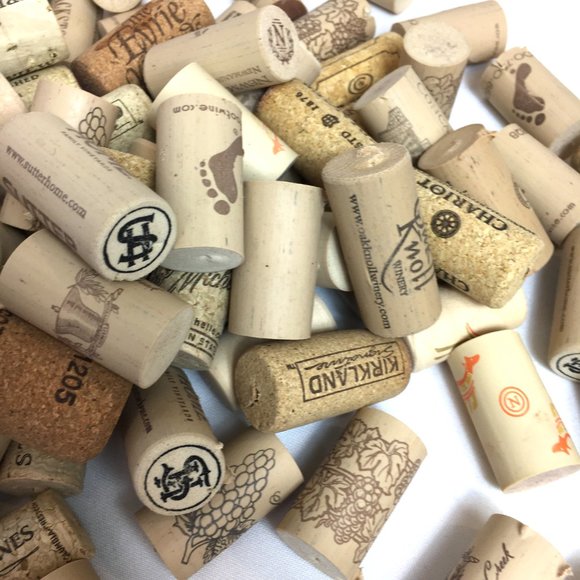 94 Pc Assorted Wine Corks Clean - Picture 3 of 7